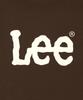 LEE Women Big Twitch Logo T-Shirt Brown