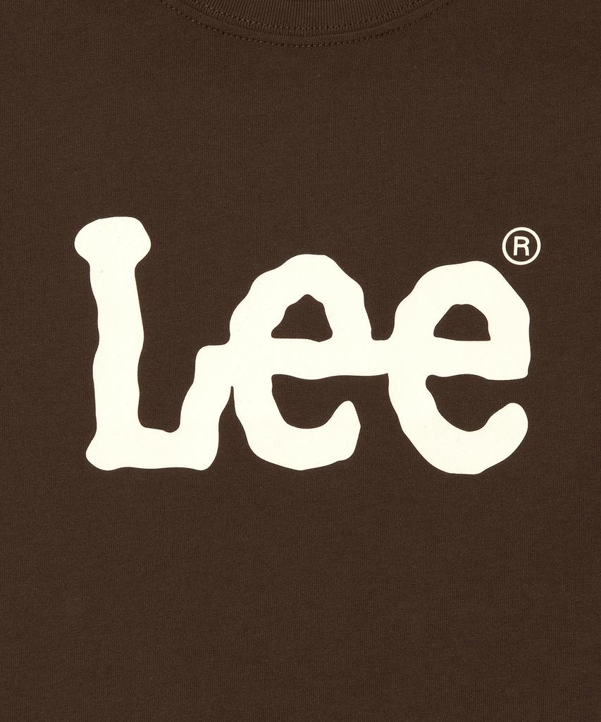 LEE Women Big Twitch Logo T-Shirt Brown