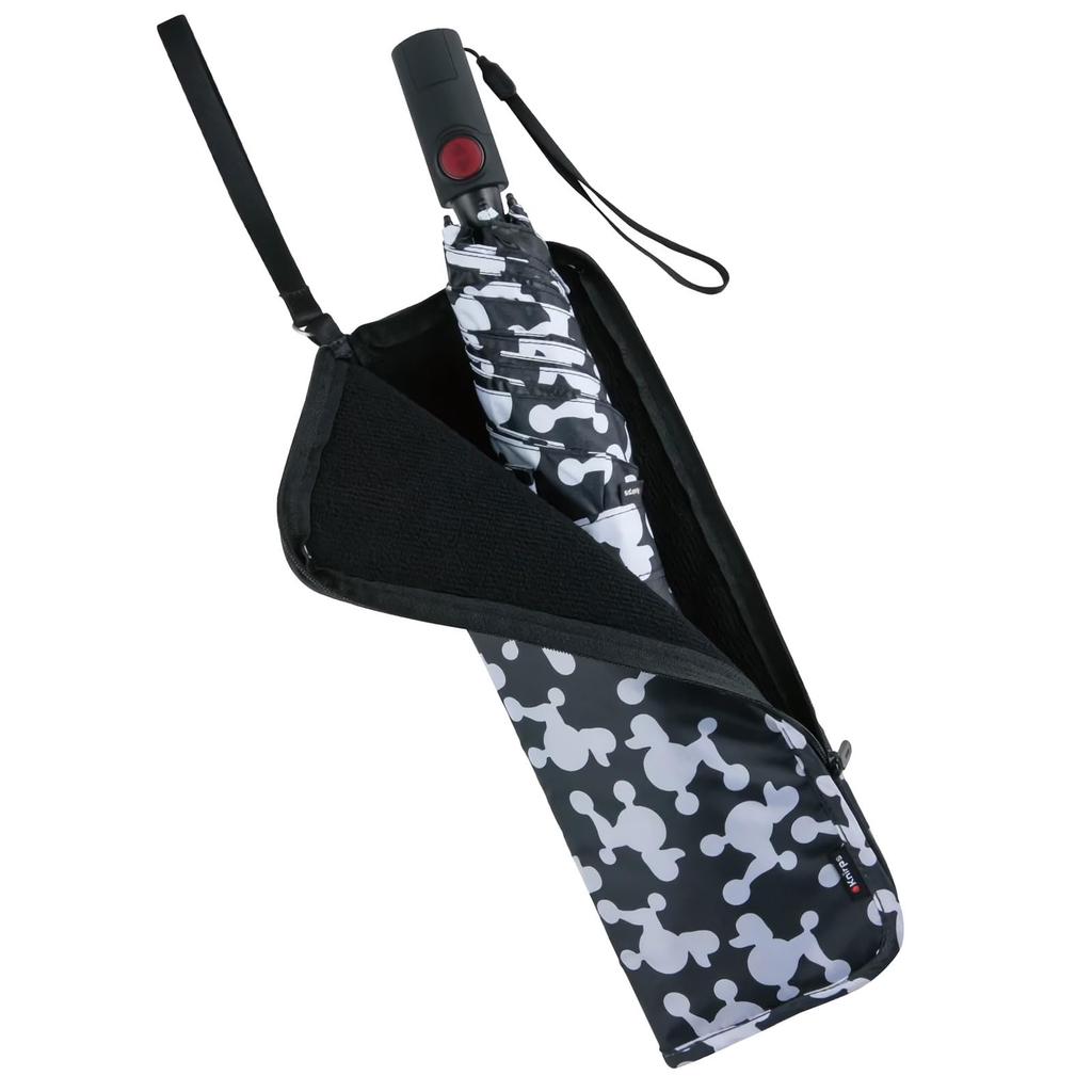 Knirps Drey Black For Sunny or Rainy Days Imported U.220DC [Regular Product] KNUL220-8396-SET