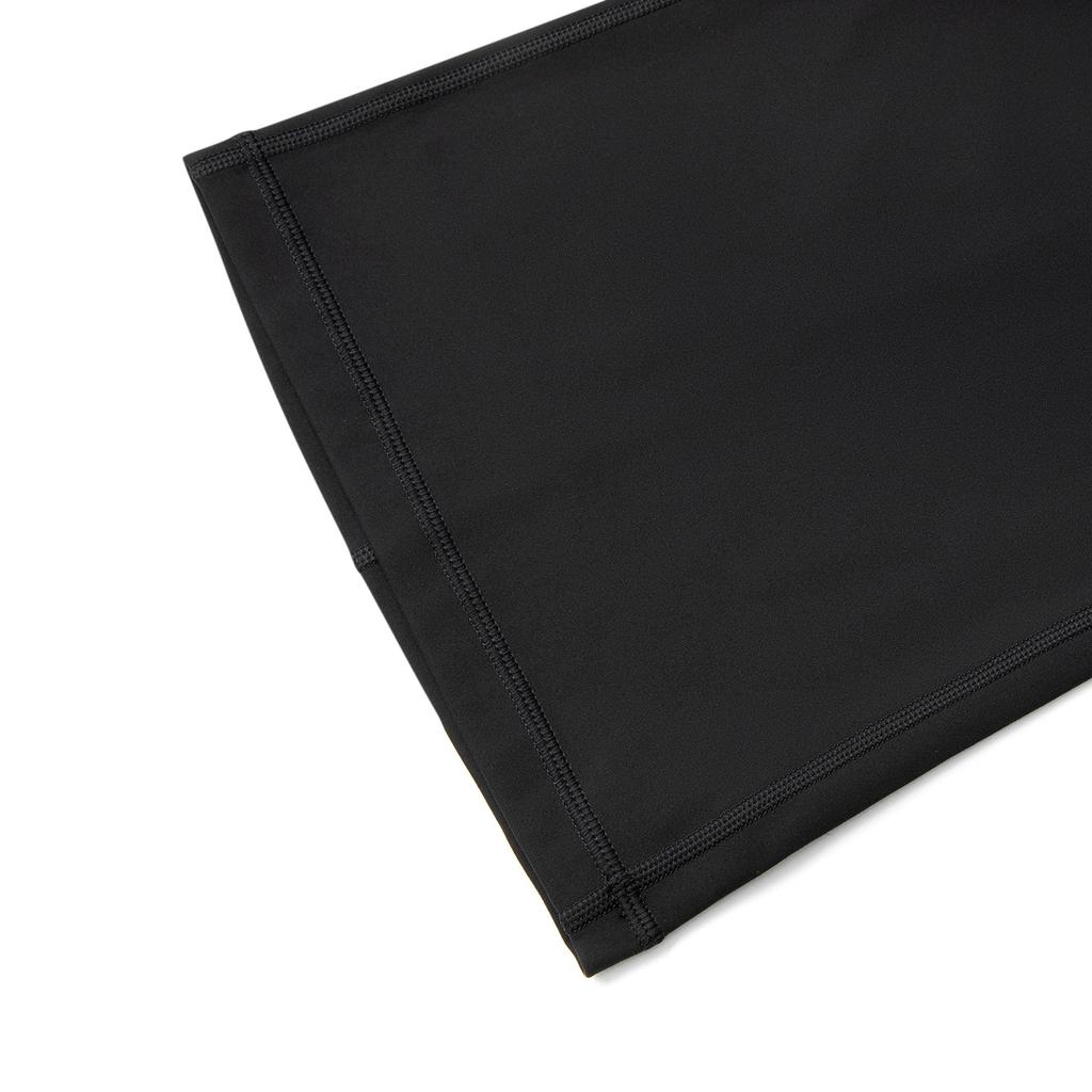 Li-Ning Comfortable Simple Versatile Solid Color High Waist Casual Pants Women bottoms Black AKLU586-1