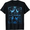 Jurassic World Velociraptor DNA Chart T-Shirt