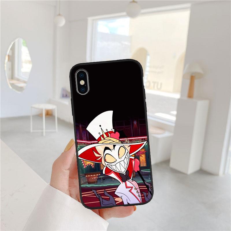BF68 H-Hazbins Alastor H-Hotels Soft Shell Phone Case for Redmi Note 13 14 Pro+ Plus A3 A3X 13X 13C 13R 14S 14C 14R