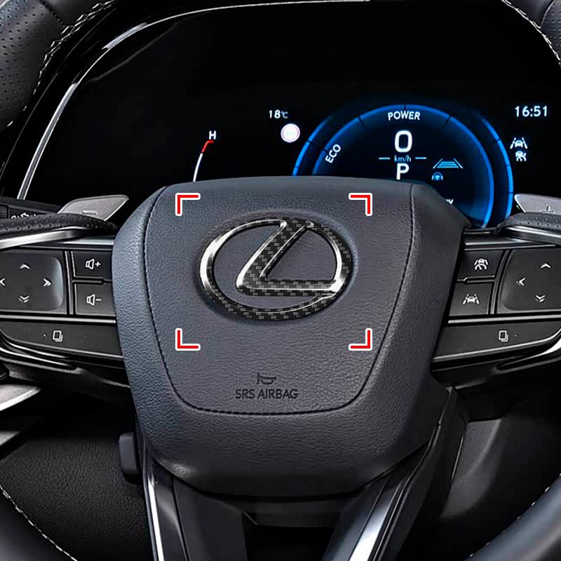 Car Steering Wheel Sticker Badge Decoration Auto Accessories For Lexus ES300 RX330 RX300 GS300 IS250 IS200 CT200h NX RX