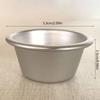 Confezione da 10 Stampini Antiaderenti per Tazze da Torta Occidentale, Stampi per Budino, Teglia in Alluminio per Muffin, Piccoli Stampi per Tartellette all'Uovo, Pratico Utensile da Cucina
