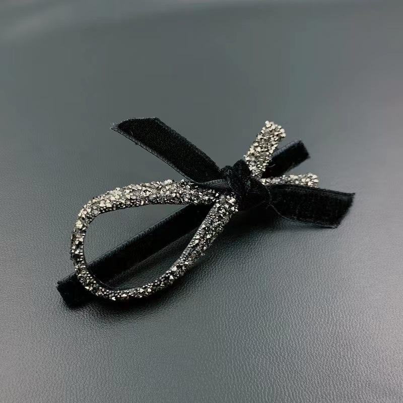 Fashion Bow, Duckbill Clip, Small Fresh Hairpin, Headgear, High-End Hairpin, Bangs, Side Clip.