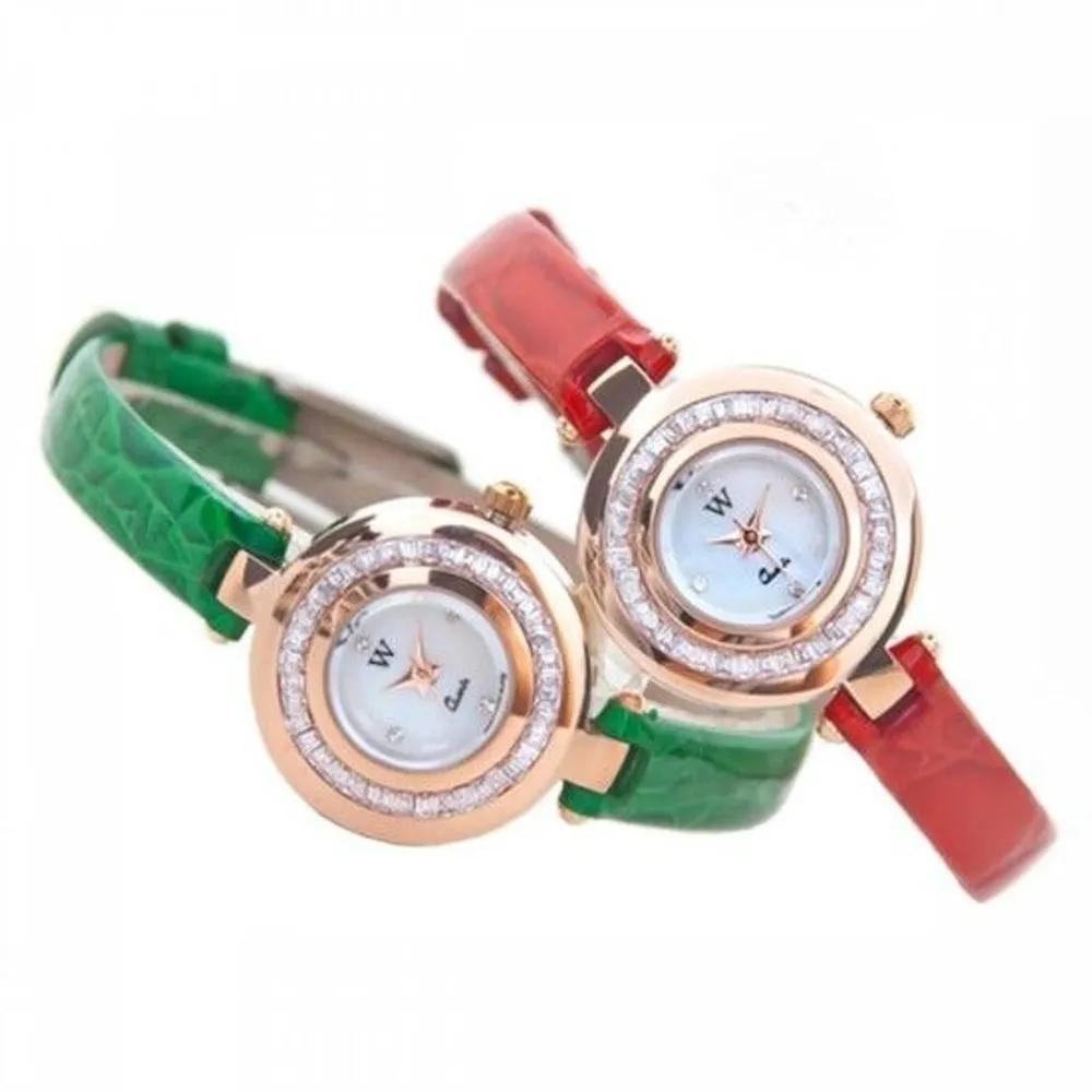TBZ P Women s Watch Women s Watch Wristwatch Leather Watch W-1420 Women s Watch Women s Watch Graduation Ceremony orange