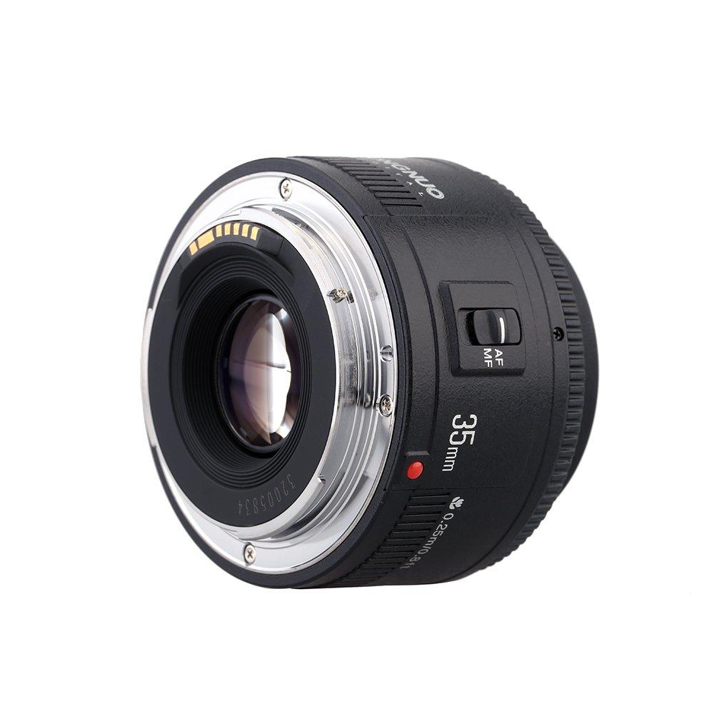 

Объектив YONGNUO YN35mm F2 с фиксированным широкоугольным объективом с автофокусом, совместимый с камерой Canon EF Mount EOS 12 AF/MF Angle/Prime