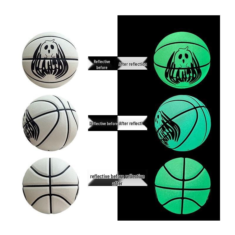 Norman #7 Luminous Ghost Indoor Basketball