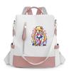 Segelmond-inspiriertes Damen-Oxford-Nylon-Rucksack für Reisen, Schule, Streetwear, Freizeit