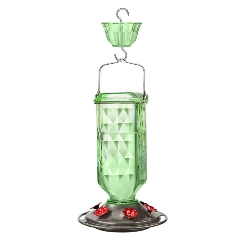 

2025 Trend Hummingbird Bird Feeder With 6 Filling Ports Hanging Design Featuring An Ant Moat For Outdoor Use