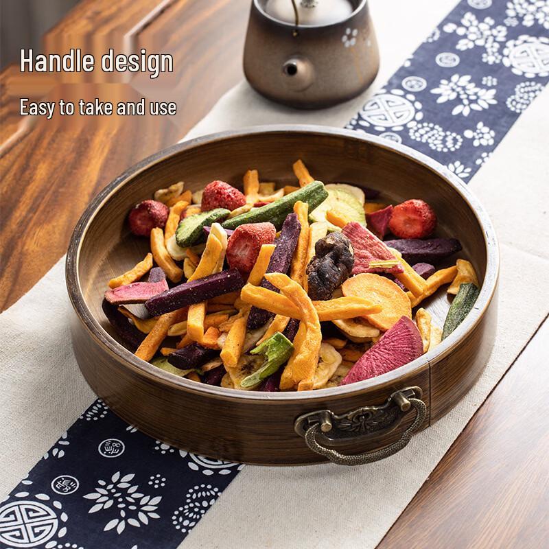 Ru Han Light Luxury Retro Tea Tray