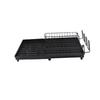 Expandable Dish Drying Rack for Kitchen Counter Space Saving Large Capacity Dish Drainer Organizer