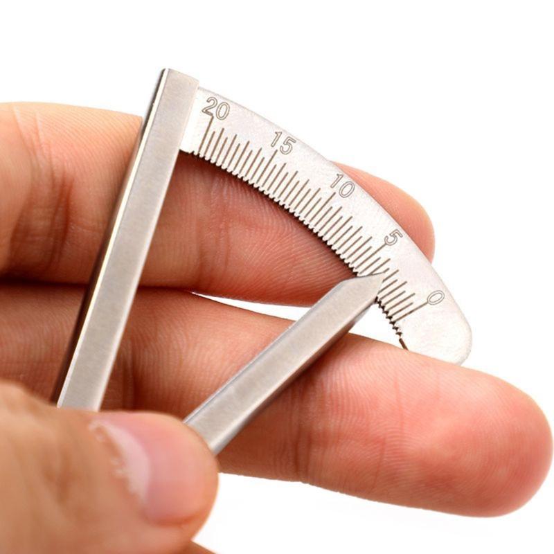 Stainless Steel Leather Divider Metal Measuring Tool  Crafts Handmade Art Crafts