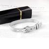 Narrow Mesh Watch Strap Bracelet for Couple Adjustable Stainless Steel Women Men Watch Chain Belt Bangle Watchband Metal Jewelry