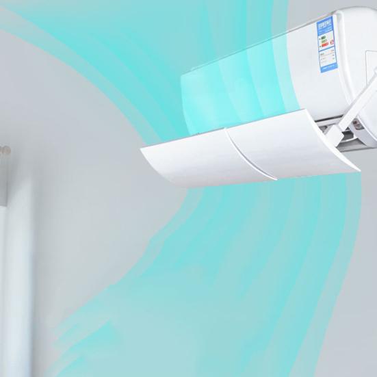 Kondicionér pro domácí kancelář Vítr Univerzální zatahovací vzduchový deflektor Ochranná přepážka