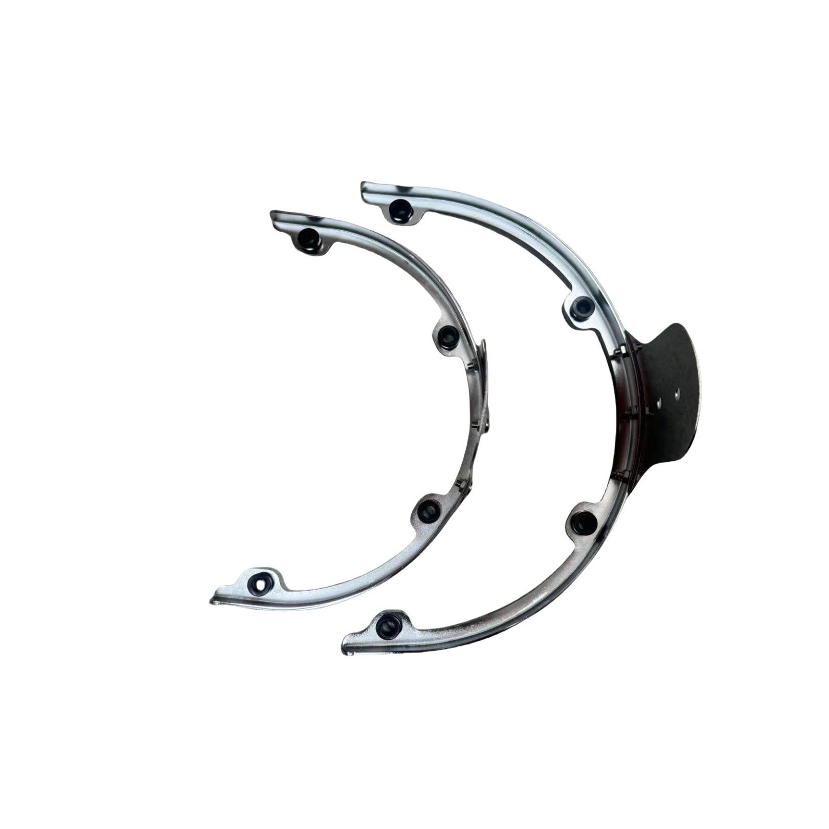 Jazz Plated Drum Rack with Tom/Snare Suspension Ring Hanger Silver 10  Tom Drum Holder (No Screws/Base)