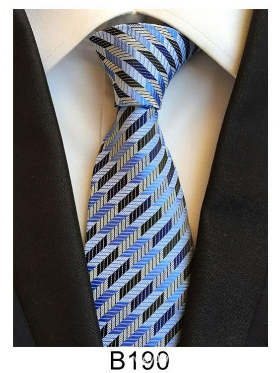 Cravate homme en soie et polyester faite main – Décontractée, formelle ou professionnelle