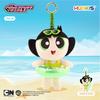 1-3pcs/set The Powerpuff Girls Keychain Stuffed Anime Swimming Cloak Pajamas Angel Style Cute Plush Toys Birthday Gift