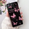 Phone Case For Honor X5b Plus X6b X7b X8b X9b 5G Elegant Flower Cat Painted Soft Silicone TPU Cases