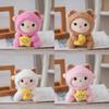 Plush Sheep Keychain With Pp Cotton Filling For Kids And Gift Lovers