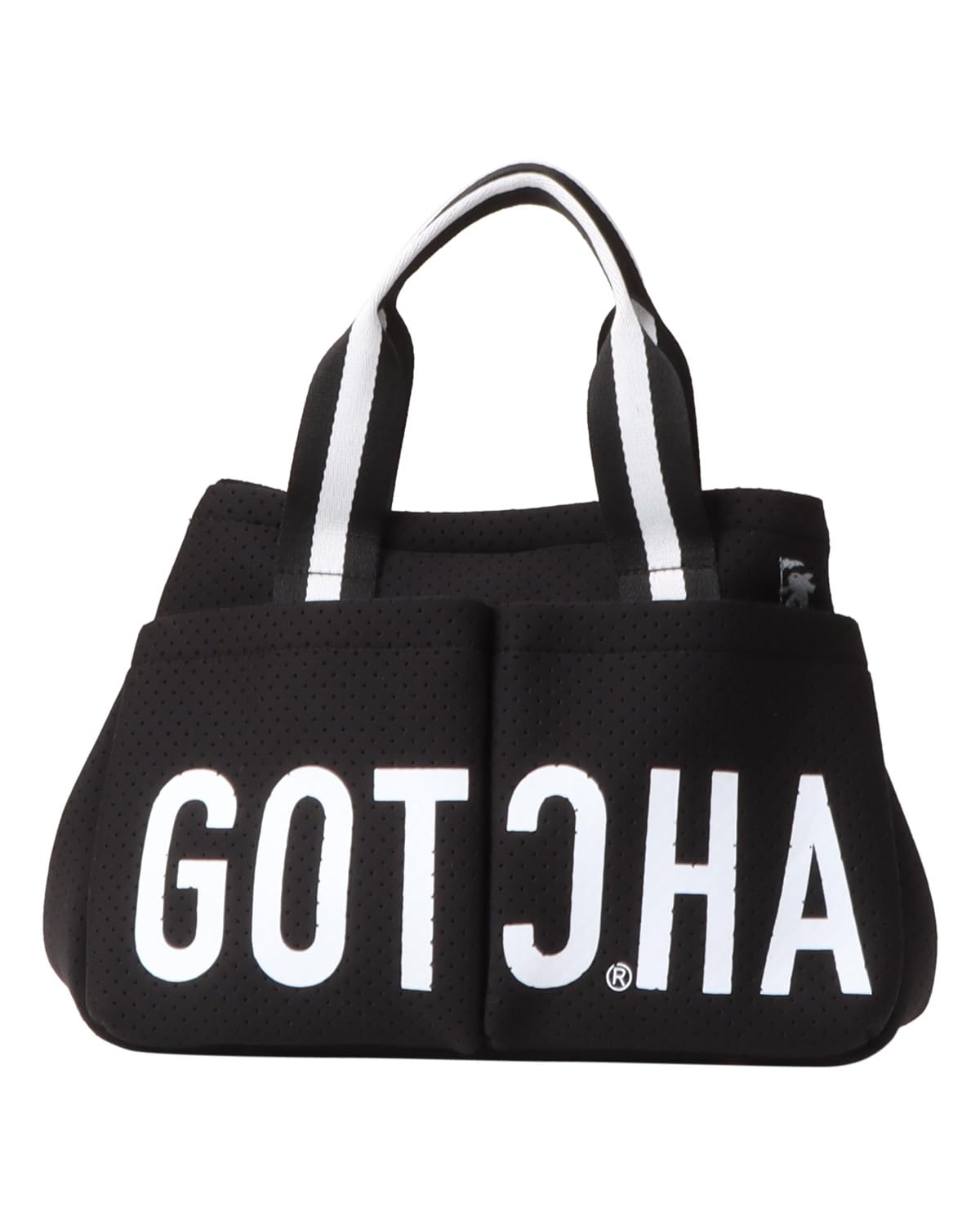 

Водоотталкивающий чехол-спейсер для гольфа с ремешком Круглая сумка Мини-тоут Сумка через плечо Маленькая сумка Одежда для гольфа 243GG8505 Черный F [Gatcha] 2-сторонний Мужской чёрный