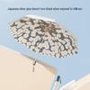 ZUODU ZD147 Super UV Protection 5-Fold Mini Umbrella