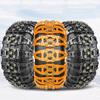 4PCUpgrading Tire Chains, Snow Chains, Anti-slip For Trucks Car SUV RV, Emergency Tire Chains, Tire Width 165-235mm