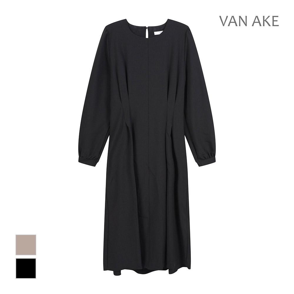 VANAKE Round Neck Suit Dress_Vb34Opq307Z