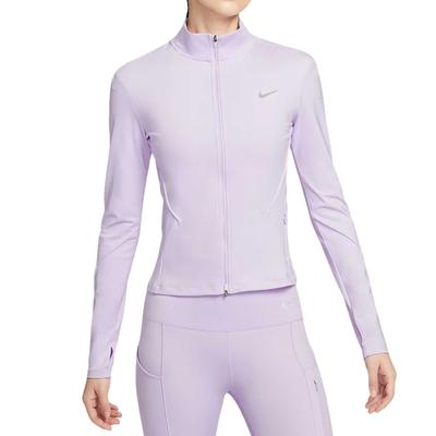 Dri-Fit Swift Moisture-Wicking Slim Fit Long Sleeve Solid Color Zip Running Jacket Women Jackets IB1999-511