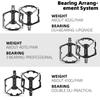 WEST BIKING Aluminum Alloy Bicycle Pedals Double DU Bearing 3 Perrin Chromium-molybdenum Steel Shafts MTB Road Bike Accessories