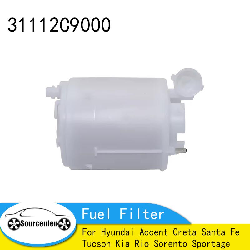

Brand New 31112C9000 31112-C9000 Fuel Filter for Hyundai Accent Creta Santa Fe Tucson for Kia Rio Sorento Sportage