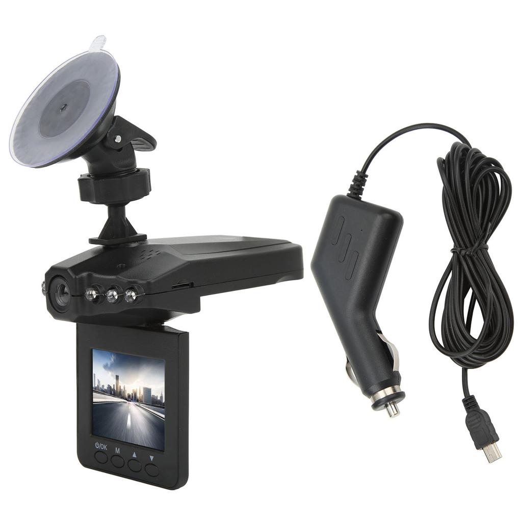 1080P HD Automotive Recorder Camera Infrared Night Vision with 2.5in Color Display Car Video Recorder for Outdoor