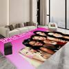 S-Spice Girls Fußmatte Kinderzimmer Schlafzimmer Dekoration Balkon Rutschfeste Fußmatte Wohnzimmer Fußmatte Teppich