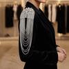 Zinc Zinc Alloy Tassel Epaulettes Rhinestone Shoulder Mark Classic Shoulder Board  Choir Performance