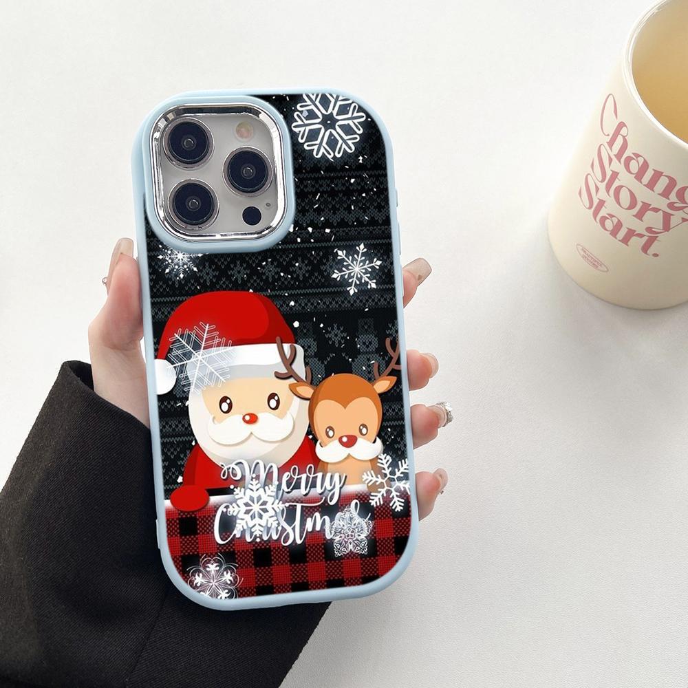 N108 Happy New Year Christmas design Soft Phone Cases для Samsung S24 S23 A15 A35 A54 — фото 17