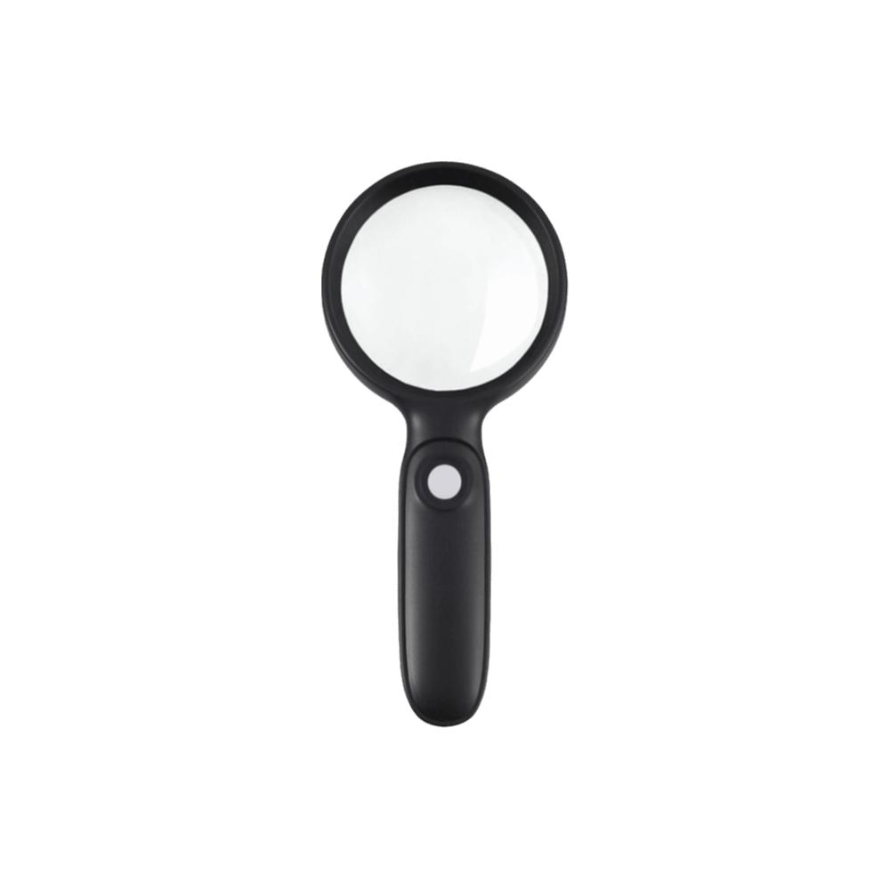 HD Lighted Magnifying Glass With 2 LED Light Illuminated Magnifier  Seniors Reading