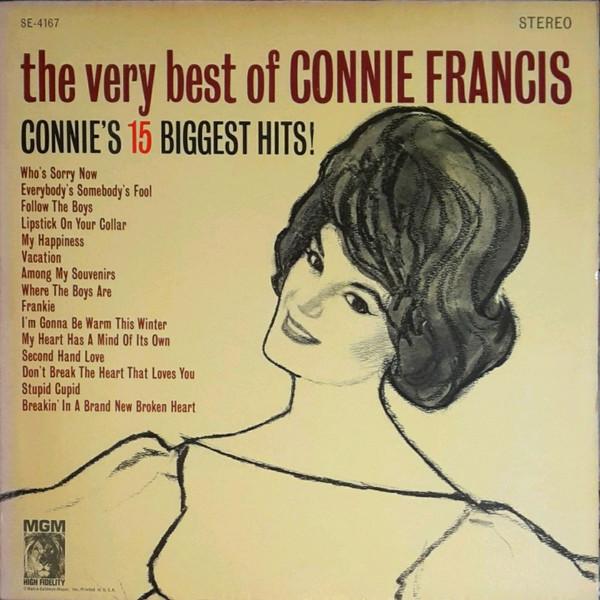 LP Record CONNIE FRANCIS - Very Best Of Connie Francis (Connie SE4167 MGM US Pop Used