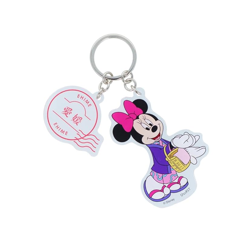 

[Sunstar Stationery] disney key ring acrylic DREAM TRAVEL minnie mouse Ehime prefecture S8348723