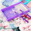 1 Set Diamond Painting Tool Pick-Up Pen Multi Grid Design Bead Plate Ten-Piece Set Multifunctional Classification Separated Stitch Embroidery