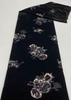 Velvet-backed bead tube + large and small sequins, women's skirt, cheongsam dress, coat, beaded embroidery fabric