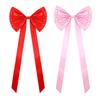 Extra Large Christmas Tree Topper Bows 70.9" x 24" Giant Bow Ribbon Tie for Tree Wreath Birthday Wedding Engagement Backdrop Wall Decor