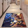 Kingdom Hearts Floor Rug Carpet Bedroom Non-Slip Door Chair Mat Round/square New