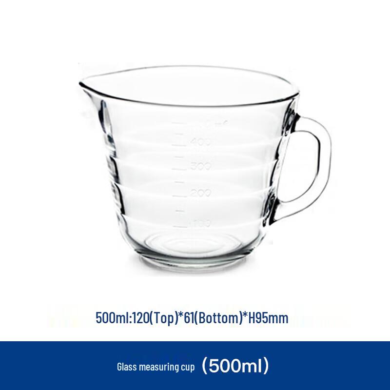 GLASSLOCK 500ml Glass Measuring Cup