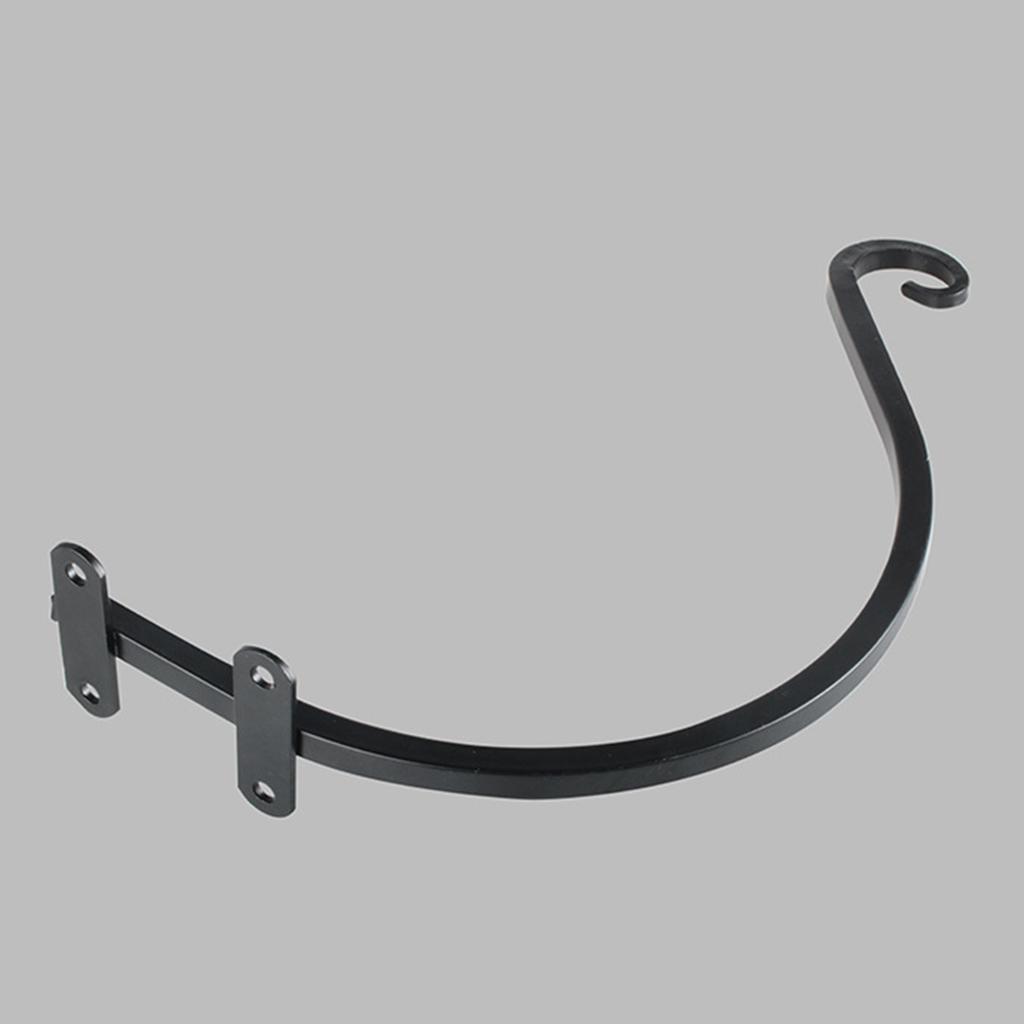 Soporte de gancho para aplique de pared exterior, grueso y sólido, colgador decorativo para campanillas de viento