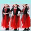 Halloween Costume Children Vampire Demon Witch Princess Dress For Stage Play