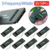 30/50Pcs Keychain Whistle Tool Frequency Whistle High Decibel Rescue Signaling First Aid Tool for Hiking Camping Mountaineering