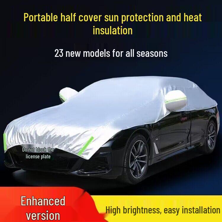 Παχυσμένο Ημικάλυμμα Αυτοκινήτου: Προστασία από Ήλιο, Βροχή και Χιόνι με Θερμομόνωση