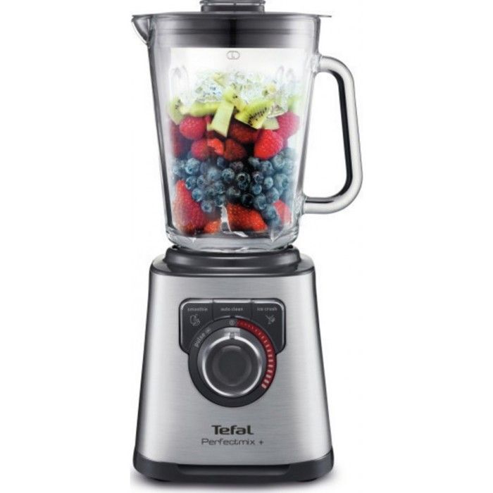 Bol Mixeur Blender - Tefal - Perfectmix + BL811D - 1200 Watts - 2 Litres - Acier Inoxydable 6 Pointes