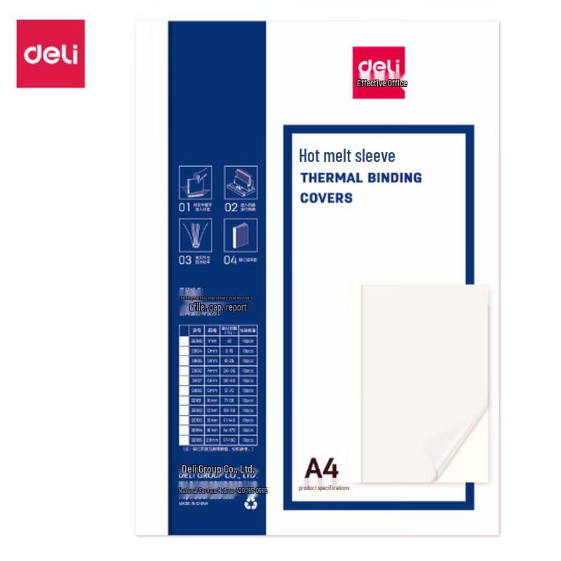 Deli GB183 Hot Melt Binding Cover