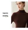 Lekasha Women's Slim Fit 100% Pure Cashmere Stand Collar Pullover